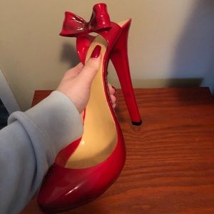 Decorative Bow Heel